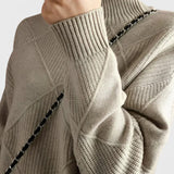Jasmine Cashmere High Neck Jumper