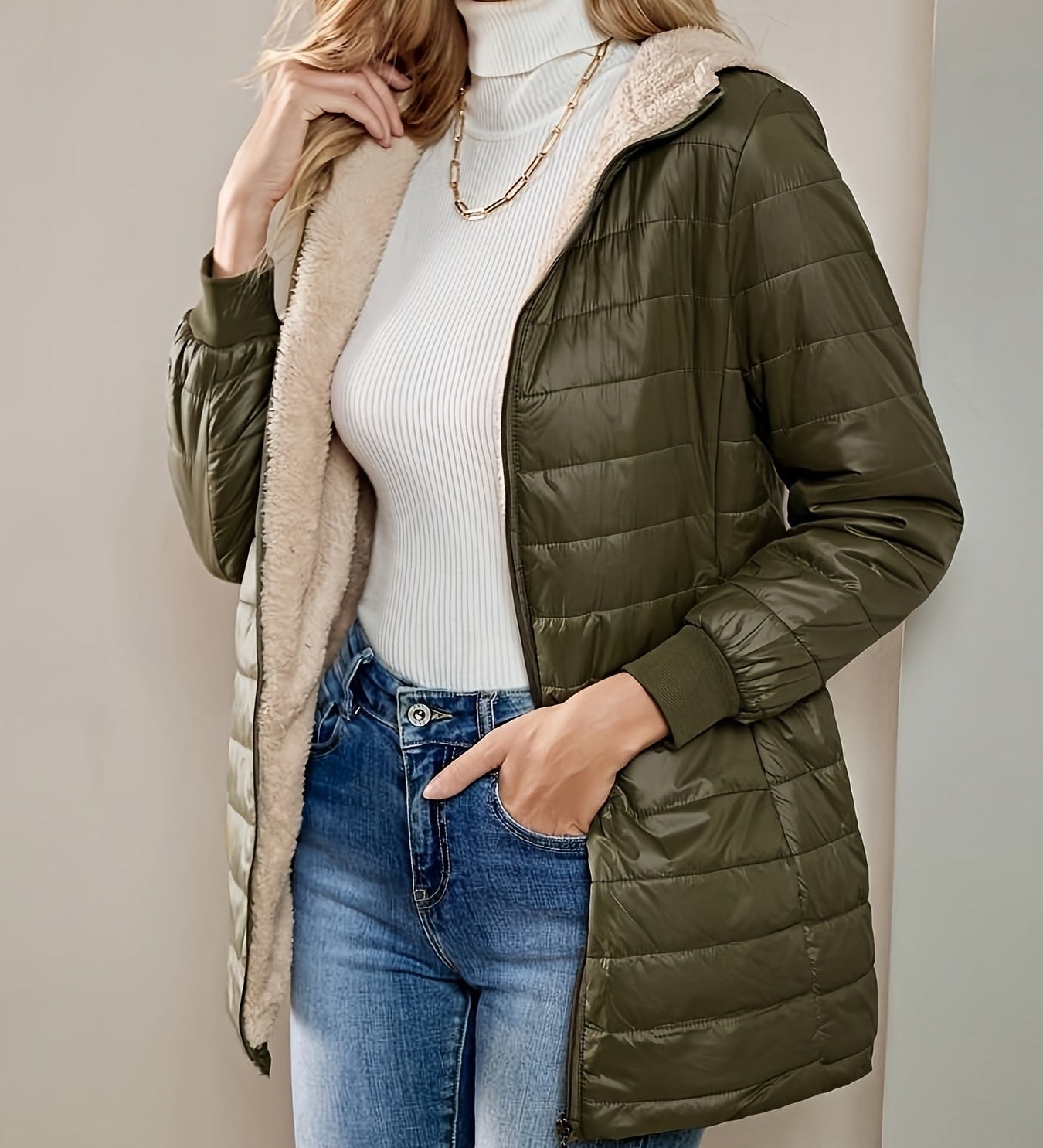 Enrica | Casual Long Coat