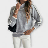 Aurora - Casual High Neck Sweater