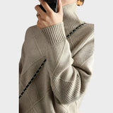 Zeza | Cashmere High Neck Sweater