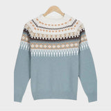 Gemma | Textured Round Neck Sweater