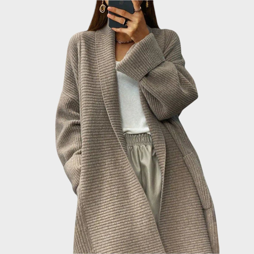 Elsa | Long Knit Cardigan