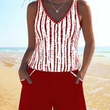Amélia - Relaxed swimsuit with pocket and V-neck