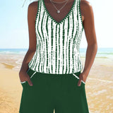 Amélia - Relaxed swimsuit with pocket and V-neck