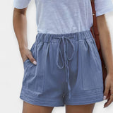 Shorts with Adjustable Belt