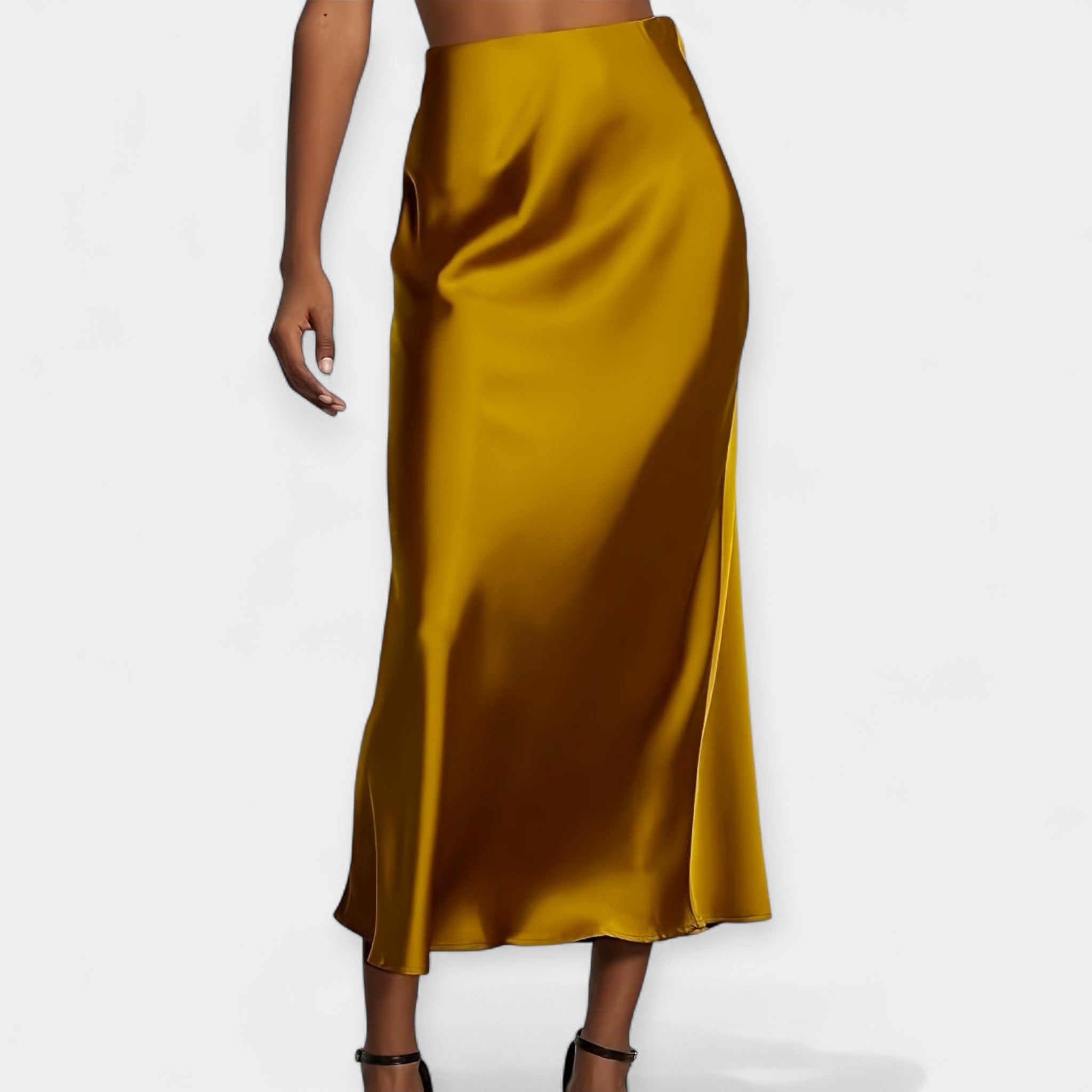 High-Waisted Mini Skirt