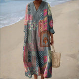 Valentina - Vestido Bohemio en Patchwork