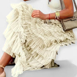 Boho Skirt with Satin Finish