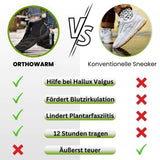 OrthoWarm - cushioned barefoot shoes, water-repellent and pain-relieving