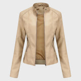Romina | Casual Leather Jacket