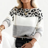Sophie Knitted Jumper with Playful Pattern