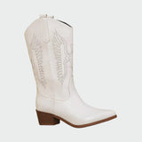 Western Leather Cowboy Boots