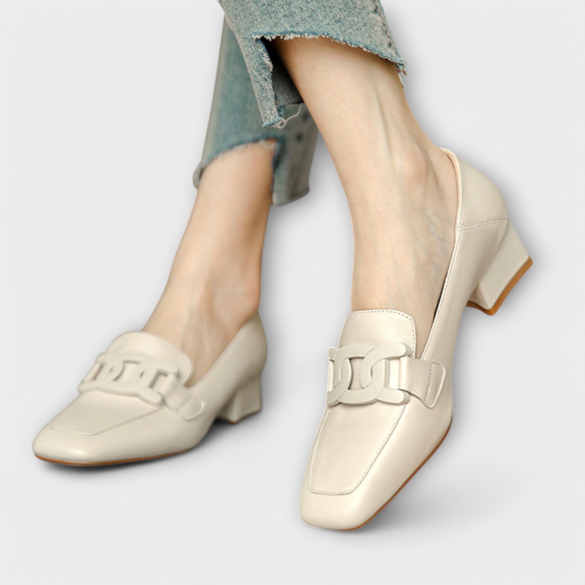 Monika™ | Elegant Heeled Loafers