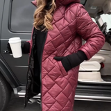 Martina | Elegant Padded Down Jacket with Hood
