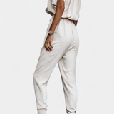 Solene Mono Casual with Off-Shoulder Design and Elastic Waist