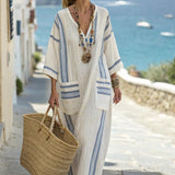 Caftan Dress "Yvonne" – Hellenic Weave