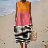 Pilar - Vestido Color Block