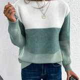 Calista - Elegant Long Sleeve Sweater with Dropped Shoulders