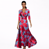Emilia | Elegant Floral Maxi Dress