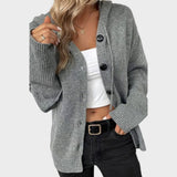 Amélia | Soft Knit Cardigan with Hood