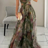Giselle | Charming maxi dress with floral print