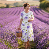 Ana Dress | Vintage Floral Elegance