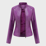 Romina | Casual Leather Jacket