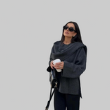 KALEIDE™ | ELEGANT QUALITY FABRIC COAT
