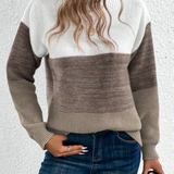 Calista - Elegant Long Sleeve Sweater with Dropped Shoulders