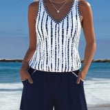 Amélia - Relaxed swimsuit with pocket and V-neck
