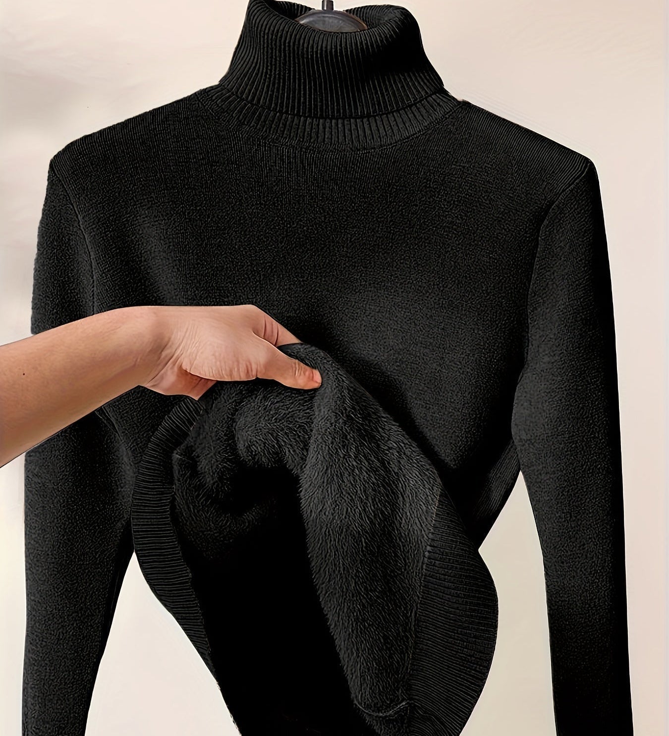 Zoe - Soft High Neck Sweater