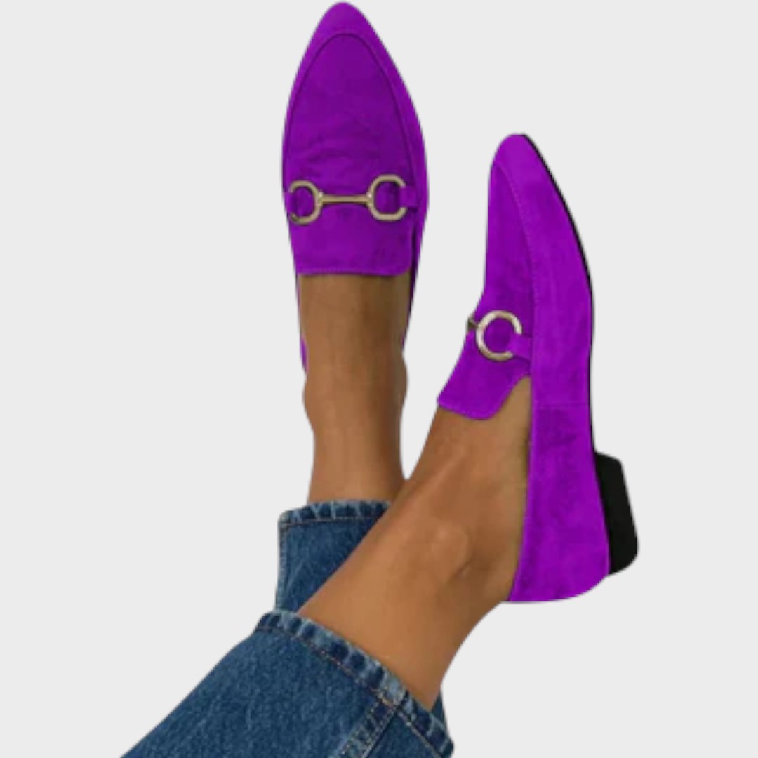 Anita | Suede Loafers