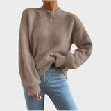 Mae | Knitted Sweater with Balloon Sleeves
