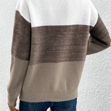 Calista - Elegant Long Sleeve Sweater with Dropped Shoulders