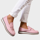 Halo | Suede Loafers with Round Toe
