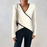 Yzabelle – Sweater with Contrast Finish