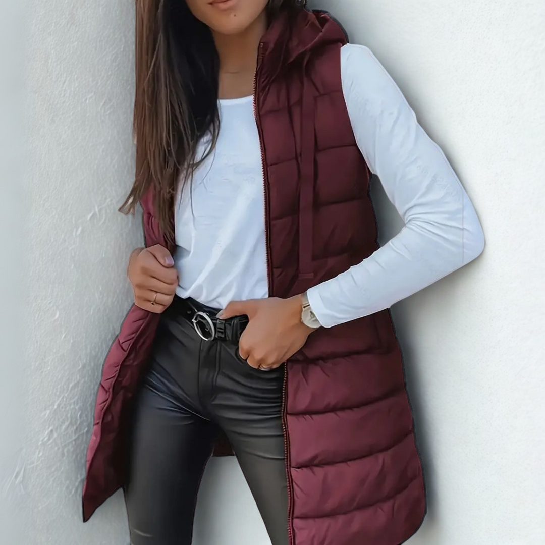 Isabella | Lightweight Sleeveless Puffer Gilet