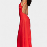 Belén Wide-Leg Halter Jumpsuit
