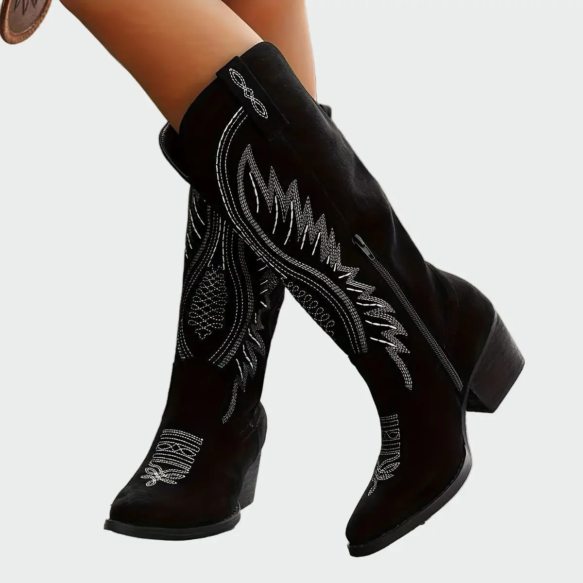 Embroidered Western Boots with Style