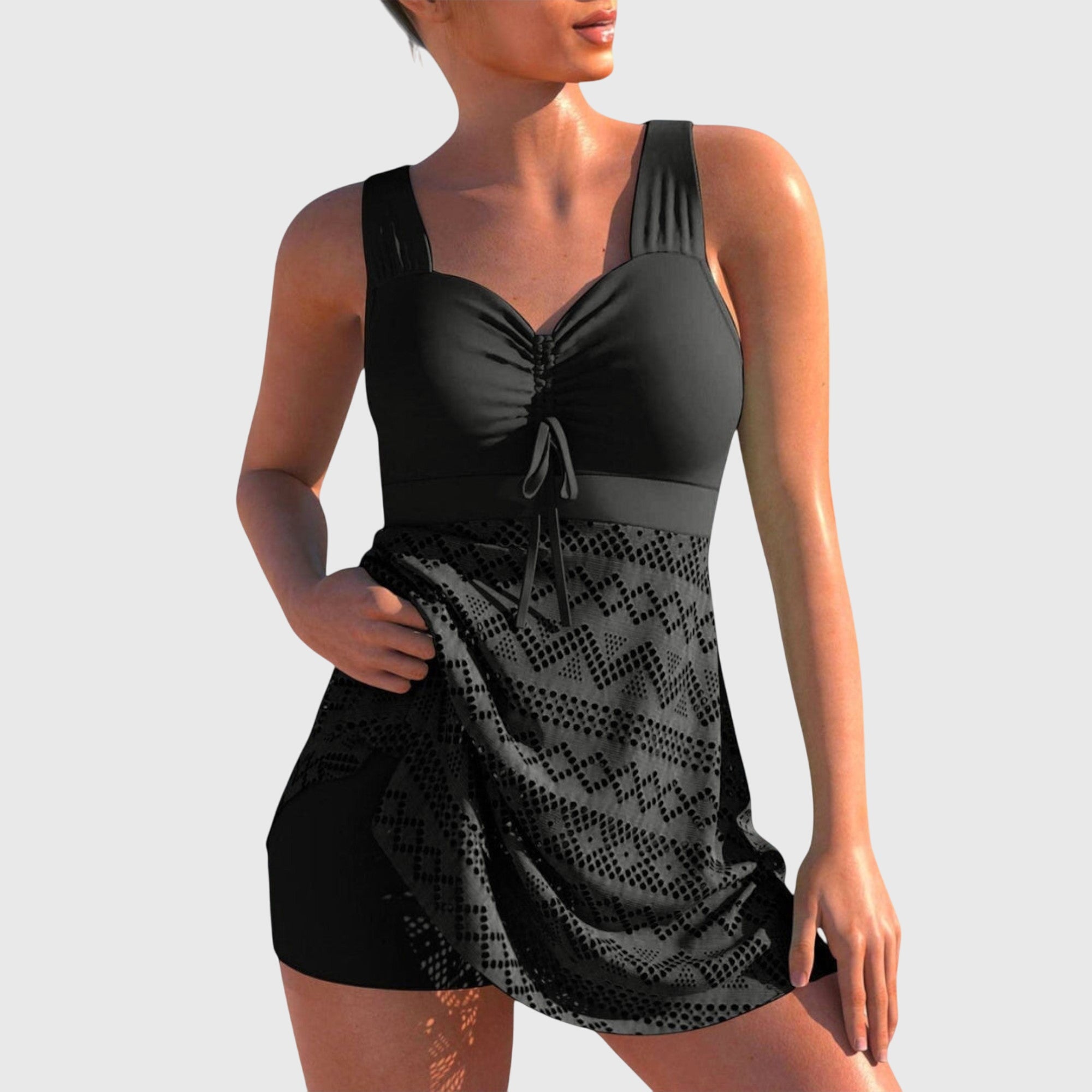 Isabel - Two-Piece Swimsuit with Skirt