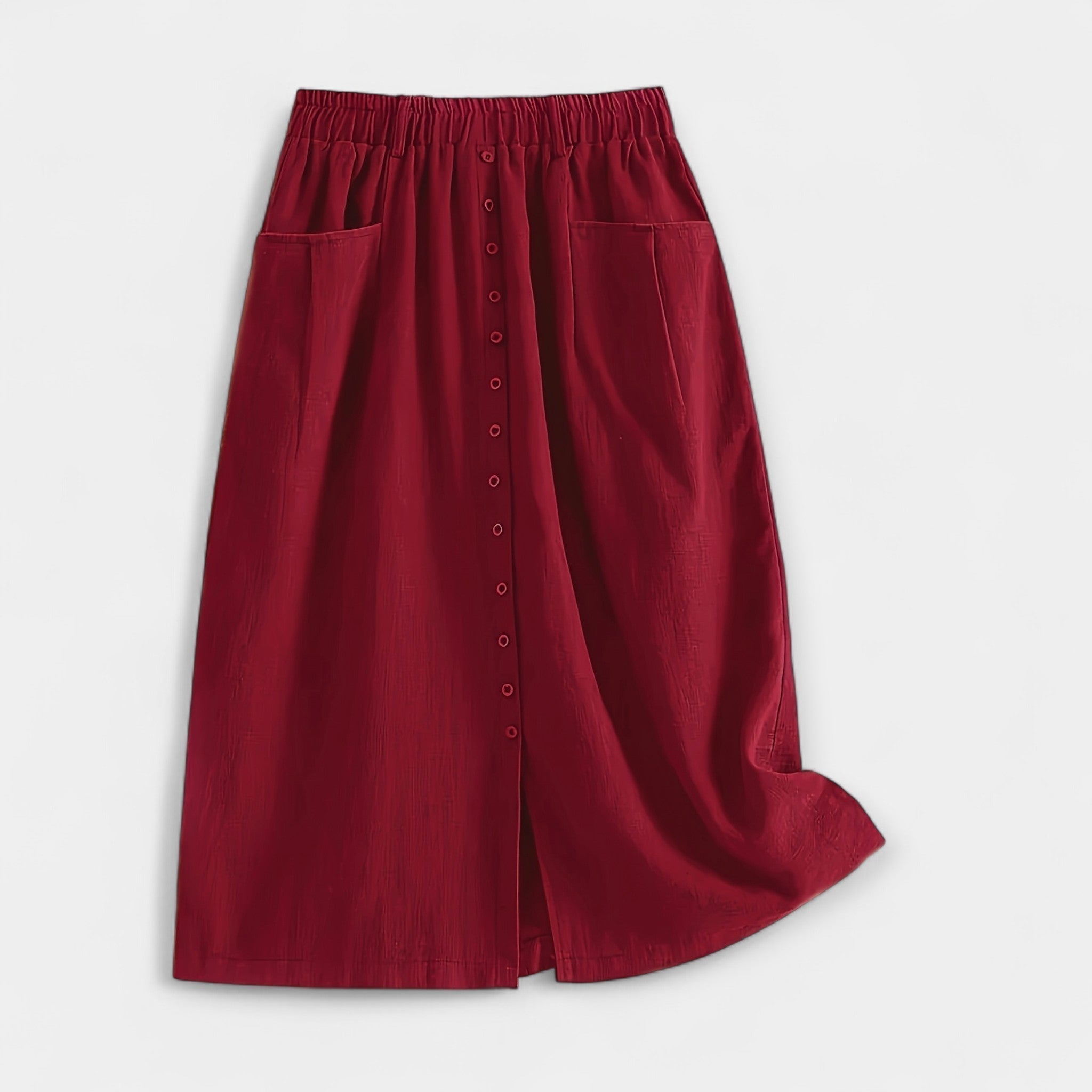 Midi Skirt with Wash