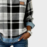 Iva | Sweater with Denim Details
