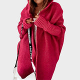 Marcela | Oversized Hooded Knit Cardigan