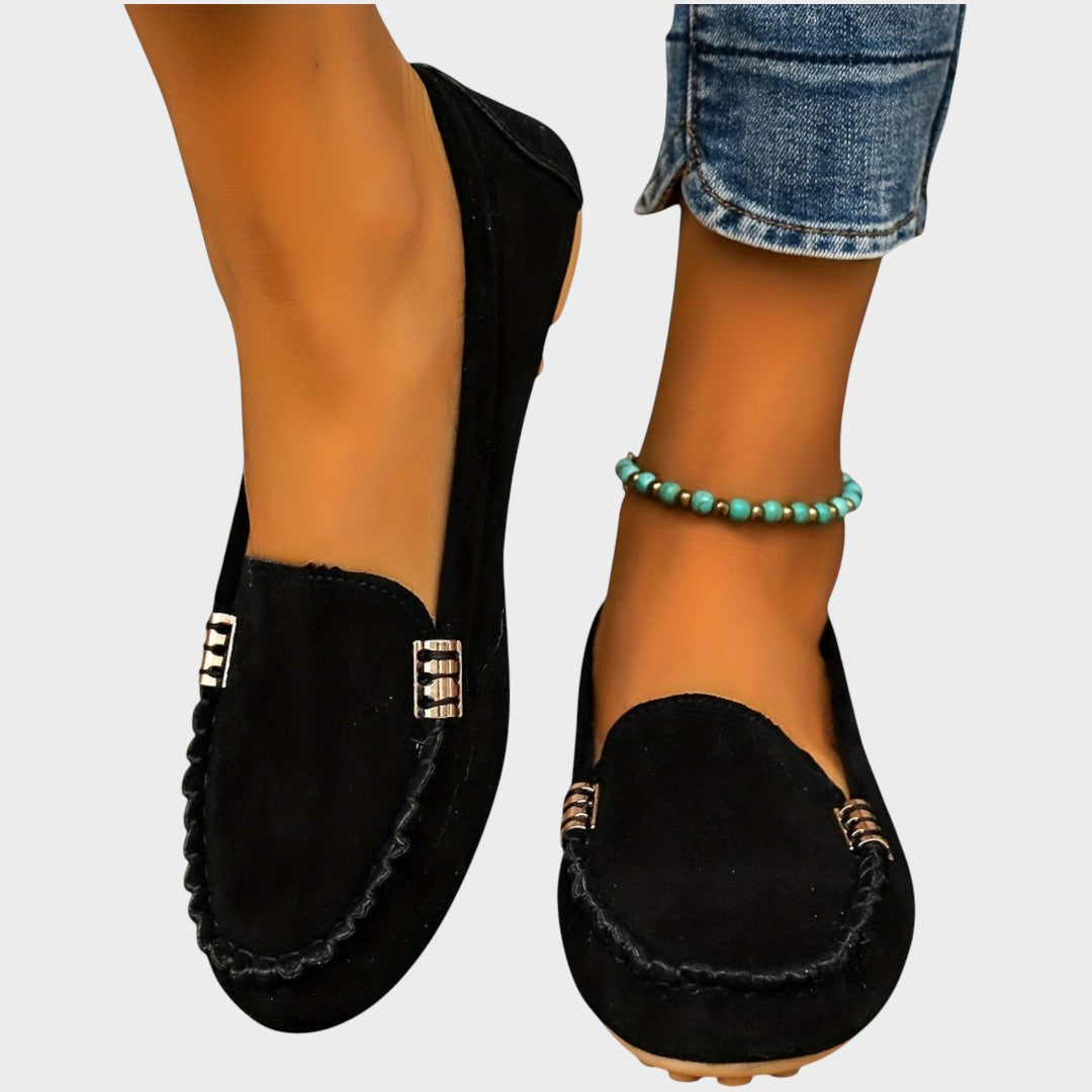 Mencía | Metal Chic Loafers