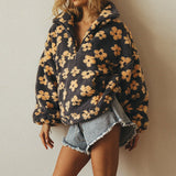 Lucia - Warm Jersey with Flowers