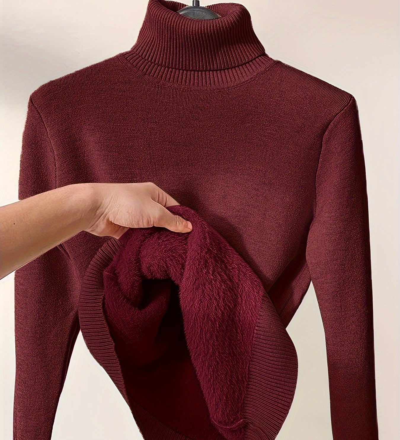 Zoe - Soft High Neck Sweater