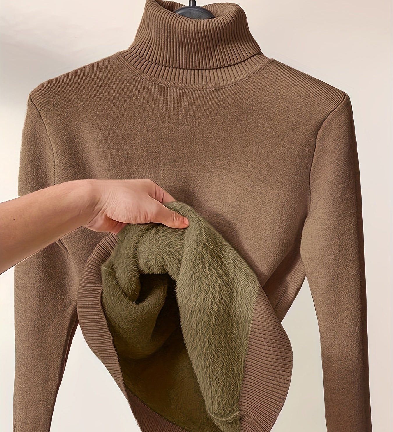 Zoe - Soft High Neck Sweater