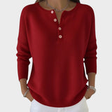Clarisse | Knitted Sweater with Buttons