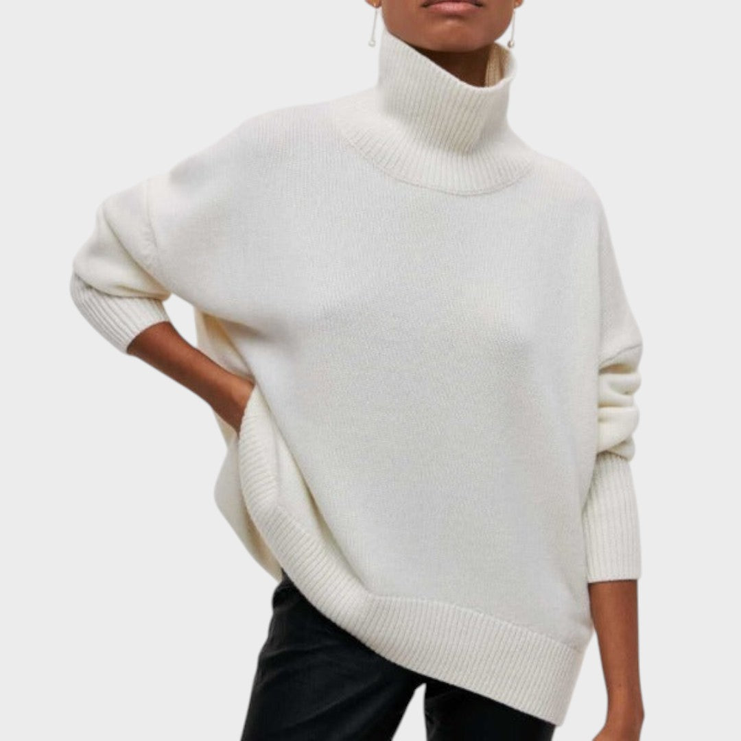 Suzana | Oversized High Neck Sweater