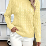 Bernila – Cable Knit Sweater